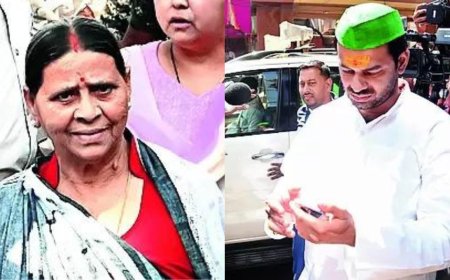 Bihar: ED quizzes ex-CM Rabri, son Tej Pratap in land-for-jobs scam