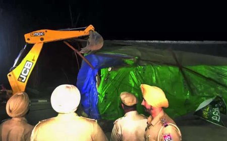 Punjab Police clear protesters from Shambhu border, detain fasting farmer activist and other agitators