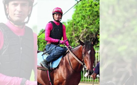 Jockey fights cancer, jumps back in saddle for 'sweetest race win'
