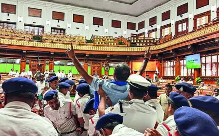 18 BJP MLAs ousted from Karnataka House; Muslim quota bill passed