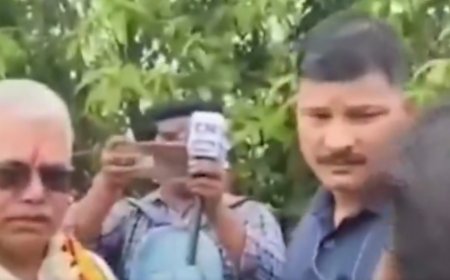Watch: Ex-Bengal BJP chief Dilip Ghosh threatens to 'choke' woman who confronted him