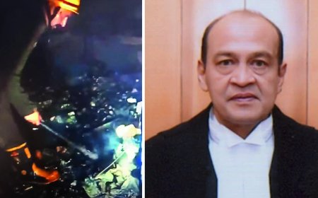 SC uploads video of burnt currency given by police, HC CJ suggests deeper probe; judge Yashwant Varma cries conspiracy