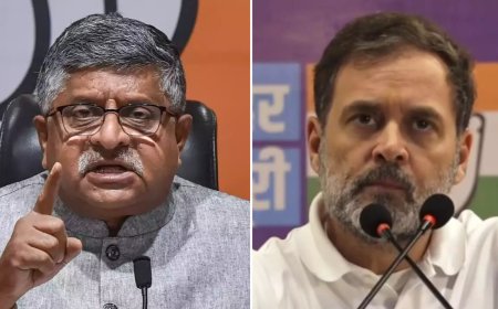 'His tutor should be changed': BJP's Ravi Shankar Prasad takes a dig at Rahul Gandhi over 'merit' remark