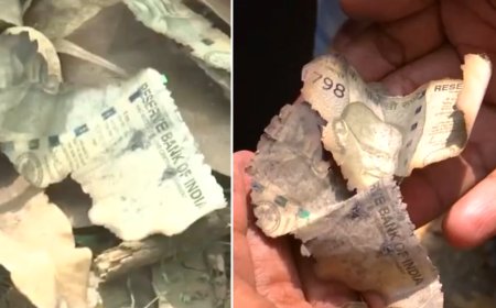 Judge cash row: Burnt pieces of Rs 500 notes 'found' near Justice Yashwant Varma's residence