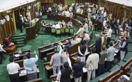 Lone walks out over ‘UT’ mention in J&K bill, CM Omar Abdullah puts onus on Centre