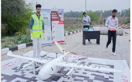 Drone cuts 2-hr road trip from Sonipat to Delhi to deliver cornea in 40 mins