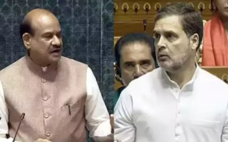 Follow rules, Om Birla tells Rahul Gandhi; MP strikes back