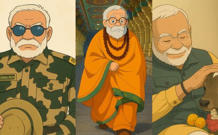 PM Modi joins AI Ghibli art trend: 'Main character? No, he’s the whole storyline'