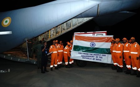 India sending 15 tonnes of relief material to earthquake-hit Myanmar