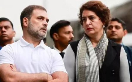 After Rahul, Priyanka claims 'govt not allowing discussion in Parliament'
