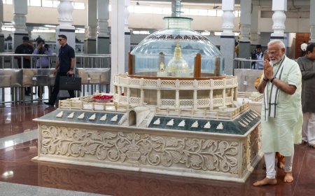 'Our govt always followed Babasaheb's path': PM Modi pays tribute to Ambedkar in Nagpur