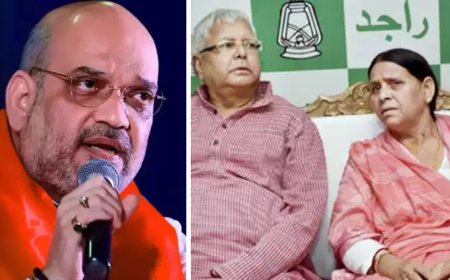 Lalu-Rabri regime will be remembered for promoting 'jungle-raj' in Bihar: Amit Shah