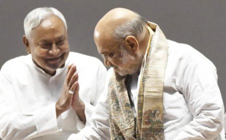 'Committed mistake twice': In presence of Amit Shah, Nitish Kumar says he will 'never again' leave NDA