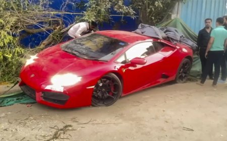 Noida Lamborghini accident: Accused driver Deepak granted bail day after hitting two pedestrians
