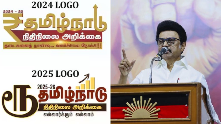Stalin's Tamil Nadu govt replaces rupee symbol with Tamil letter in budget logo amid language row