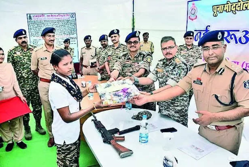 Jobs, education pledge in Chhattisgarh Maoist surrender policy