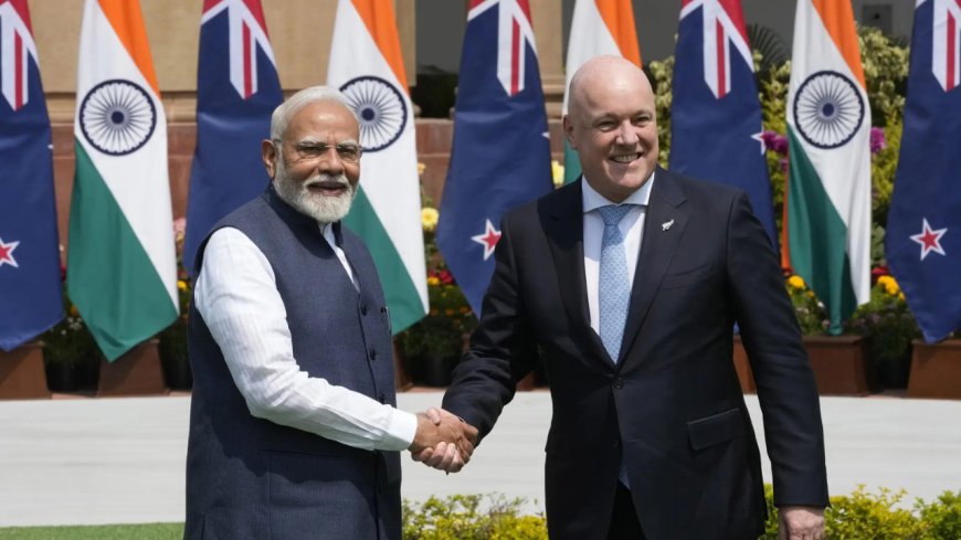 'Will work together against terrorism': PM Modi after talks with New Zealand PM Christopher Luxon