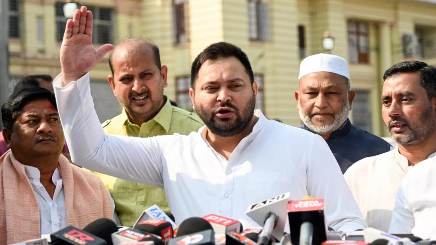 'Pair Pakadva Mukhya Mantri': Tejashwi Yadav mocks Bihar chief minister Nitish Kumar