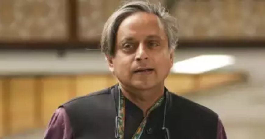 BJP hails Congress MP Shashi Tharoor's support to govt's policy on Ukraine war