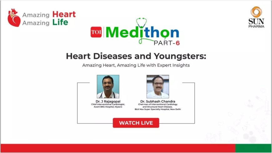 LIVE:  Understanding Heart Health Challenges in Young Adults. Join now