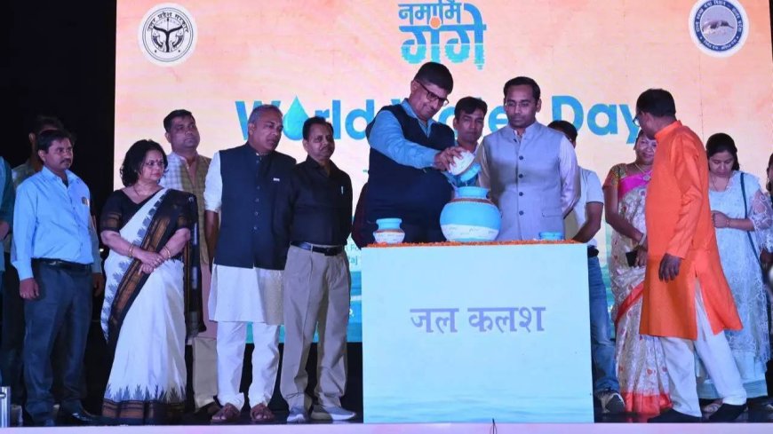 Ghat cleaning drive spreads awareness on water conservation and cleanliness