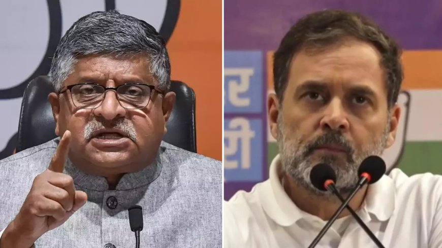 'His tutor should be changed': BJP's Ravi Shankar Prasad takes a dig at Rahul Gandhi over 'merit' remark