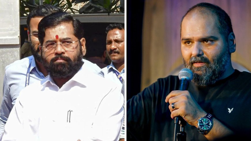 Kunal Kamra vs Shiv Sena: Joke on Eknath Shinde triggers major row; venue vandalised, FIR filed
