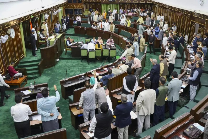 Lone walks out over ‘UT’ mention in J&K bill, CM Omar Abdullah puts onus on Centre