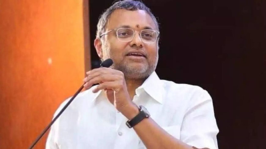 Karti Chidambaram 'learn from Indore' advice to TN civic body raises eyebrows