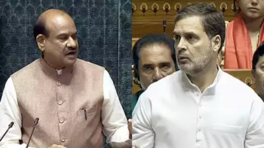 'He just ran away': Rahul Gandhi 'not allowed to speak' claim gets Om Birla's 'maintain conduct' reply