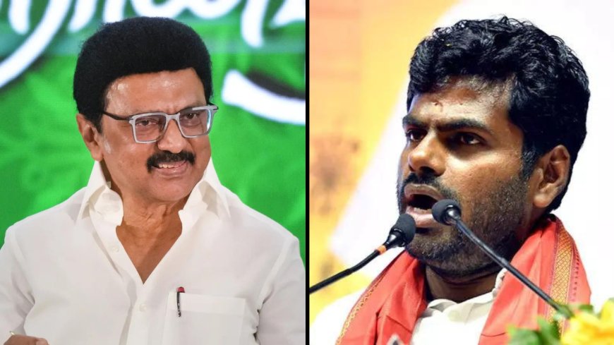 'Schools owned by Stalin's family teach three languages': Annamalai targets Stalin for remarks on UP CM