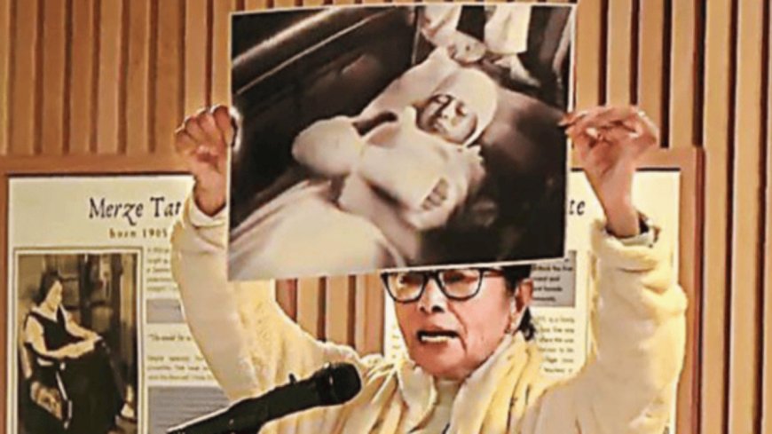 Watch: Bengal CM Mamata Banerjee heckled by protesting students while speaking at Oxford University