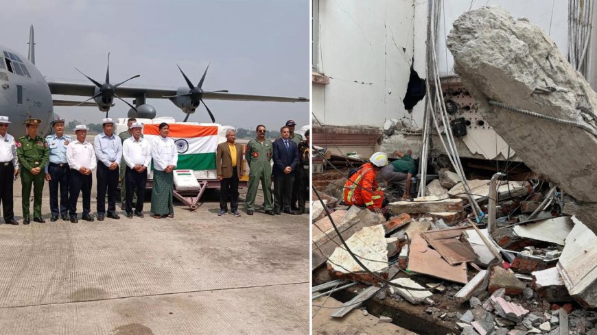 'Operation Brahma': India as 'first responder' ramps up aid to quake-hit Myanmar — All you need to know
