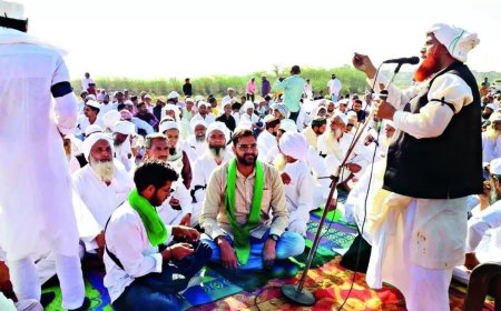 'Black armband' Eid protest held in several states against waqf bill