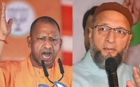'Right now, RSS parade is happening on road': Owaisi hits back at Yogi Adityanath on namaz ban order