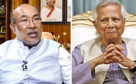 'India's unity and territorial integrity non-negotiable': Biren Singh slams Bangladesh's Muhammad Yunus over Northeast remark