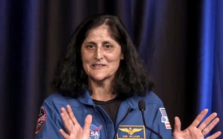 India is amazing from space, Himalayas incredible, I’ll go back to 'father's home country': Sunita Williams