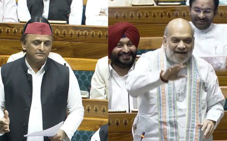 'Haste haste jawab dunga': Akhilesh Yadav taunts over BJP presidency delay; Amit Shah responds - Watch