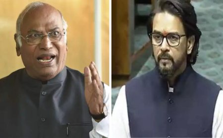 'I don't deserve this': Kharge demands apology from Anurag Thakur over land grab allegations