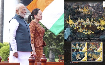 'Timeless impression': Thailand commemorates PM Modi's visit with stamp featuring 18th C Ramayan murals