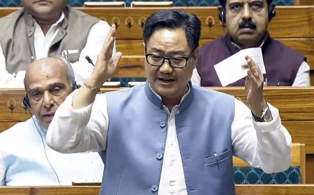 ‘17 hours, zero disruptions’: Rijiju hails record Rajya Sabha debate on Waqf Bill, rebuts Sonia’s ‘bulldozed’ claim