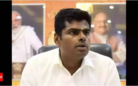 'I am not in Tamil Nadu party leadership race': Annamalai amid speculation over BJP-AIADMK alliance