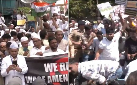 From streets to SC: Protests erupt across India against Waqf Bill; opposition files pleas in top court- Top developments