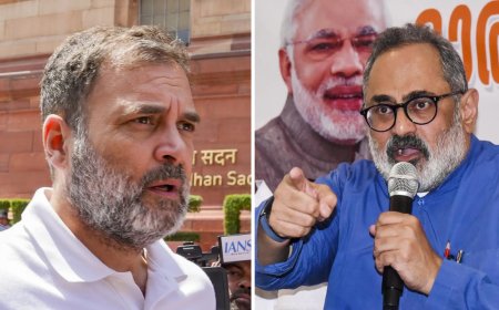 Rahul Gandhi 'acting against' India's interests, should study Constitution, says Rajeev Chandrasekhar
