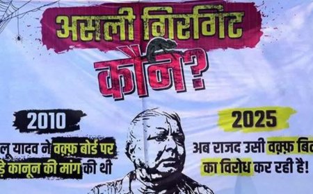 Waqf Bill: Who's the 'girgit'? Lalu, Nitish parties slug it out