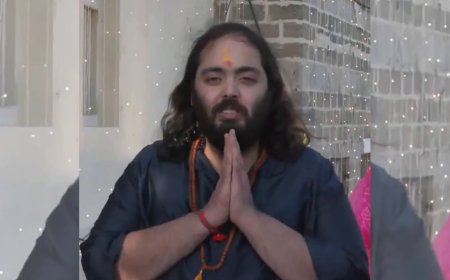 Anant Ambani completes 140-km padyatra from Jamnagar to Dwarkadhish Temple ahead of 30th birthday