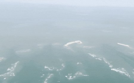 'Divine coincidence': PM Modi sees Ram Setu, Surya Tilak of Ram Lalla from plane while returning to India