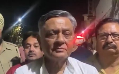 Blast outside BJP leader Manoranjan Kalia's residence in Jalandhar