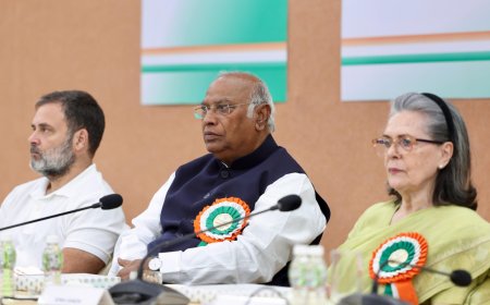 Congress chalks out future roadmap at CWC meet in Ahmedabad: Key points