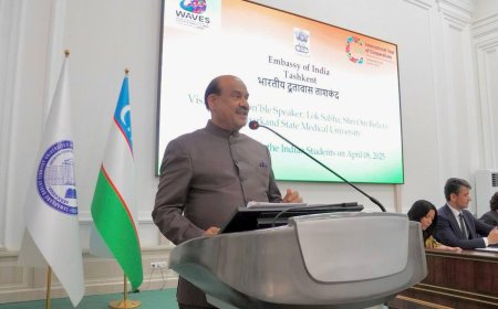 'Ambassadors of Indian values': Lok Sabha speaker Om Birla addresses Indian students in Uzbekistan